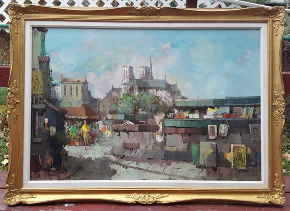 著名なフランス人画家ポール・ロミエ（1919-1961）による、1950年代の
