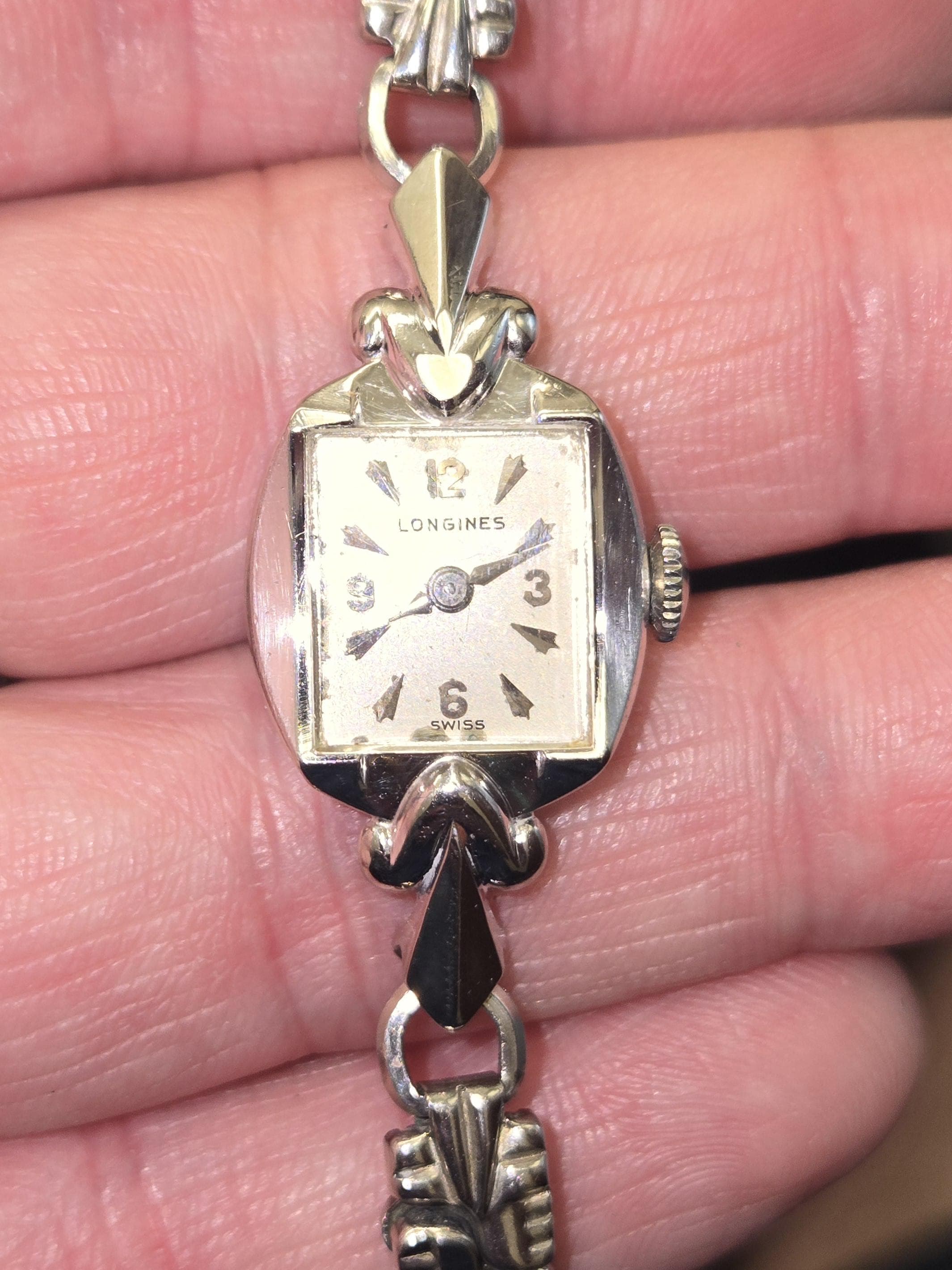 Longines vintage ladies watch 14k hot sale