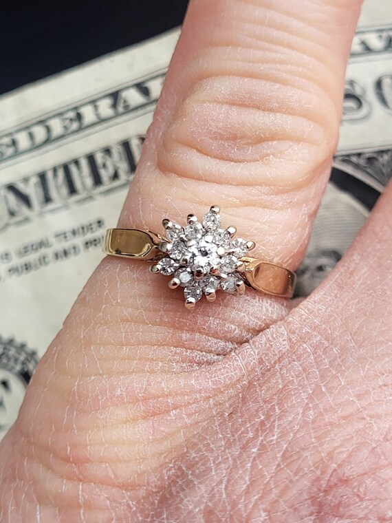 1980s diamond cluster ring deals