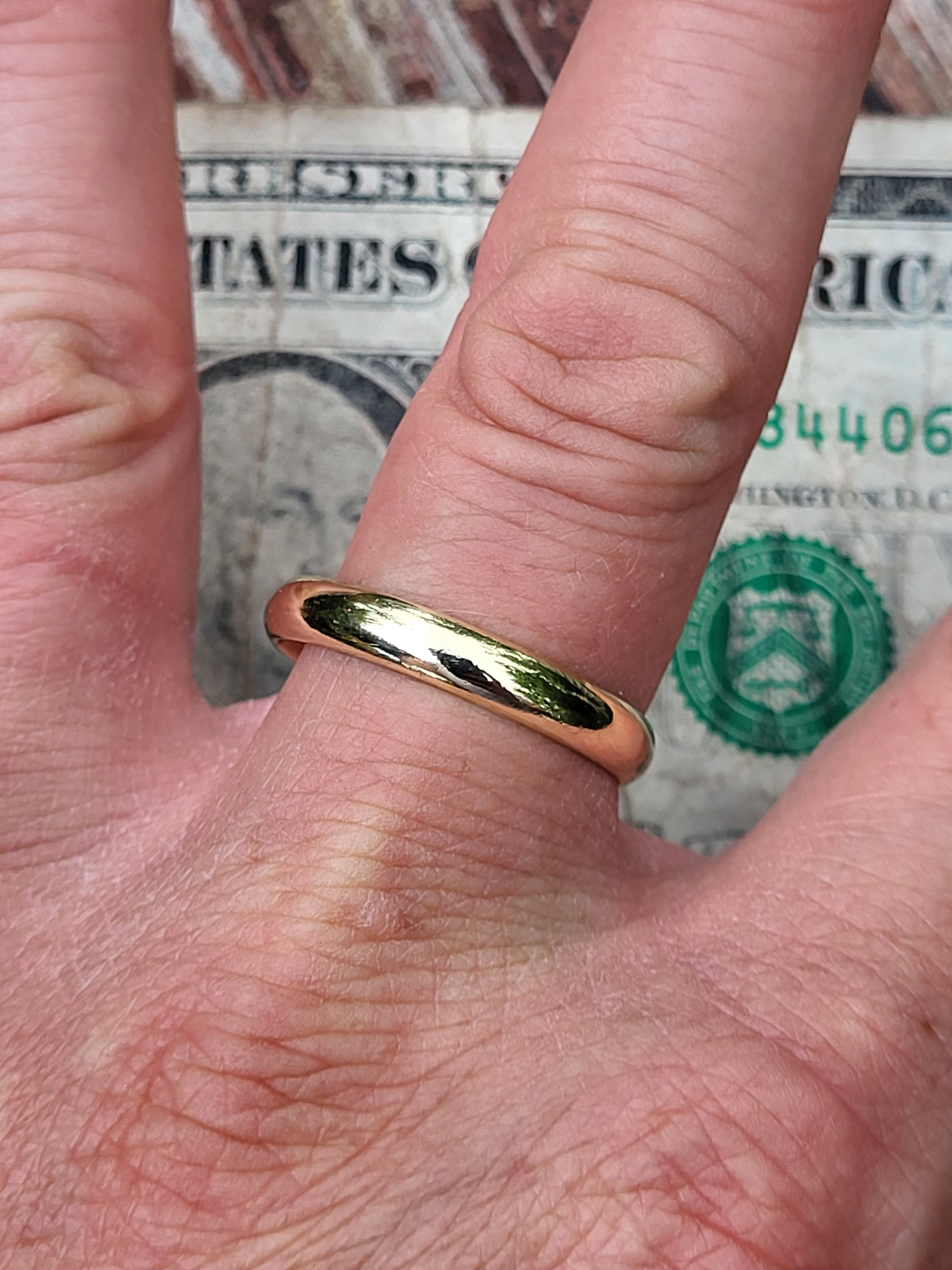 Estate Find Amazing 1920s Art Deco Era Edwardian 8k Yellow Gold