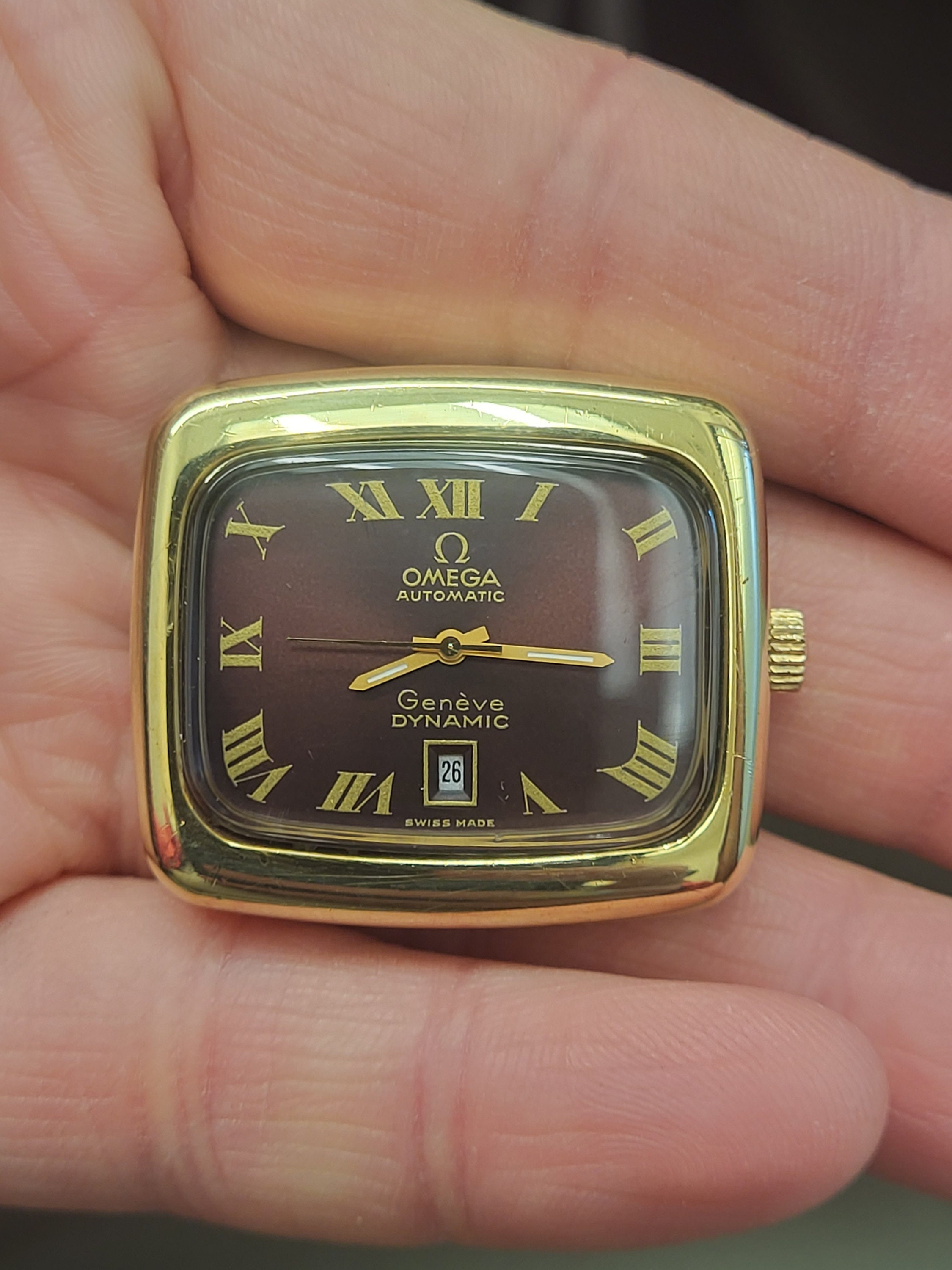 g*n様 【希少・1970年代】OMEGA ジュネーブ ダイナミック オートマチ オメガ ジュネーブ ダイナミック 1970年代 ノンデイト 手巻き