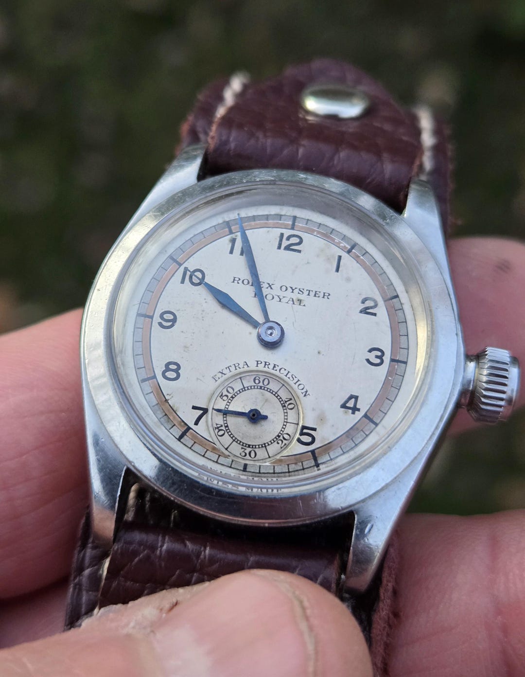 Estate 1930s Rolex Oyster Royal Extra Precision Manual Wind