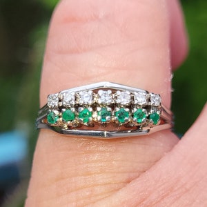 Emerald Watch Ring - Etsy