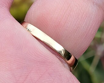 Stunning Estate Dainty 1970s Vintage 10K Yellow White Gold