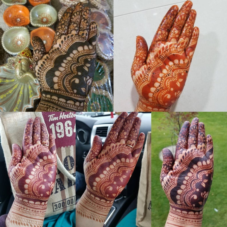 Premium Bridal Quality Henna Cones: Super Fine organic - Etsy Canada