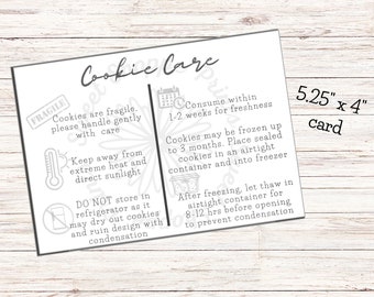 Cookie Care Card