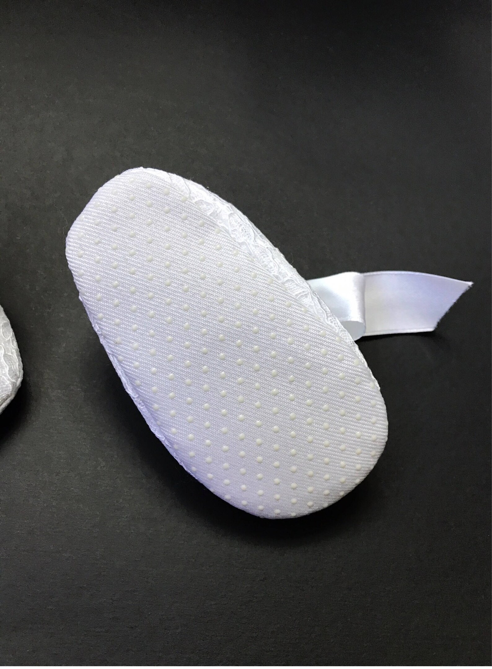 Girl Christening White Lace Crib Shoes Baby White Ballerina Etsy