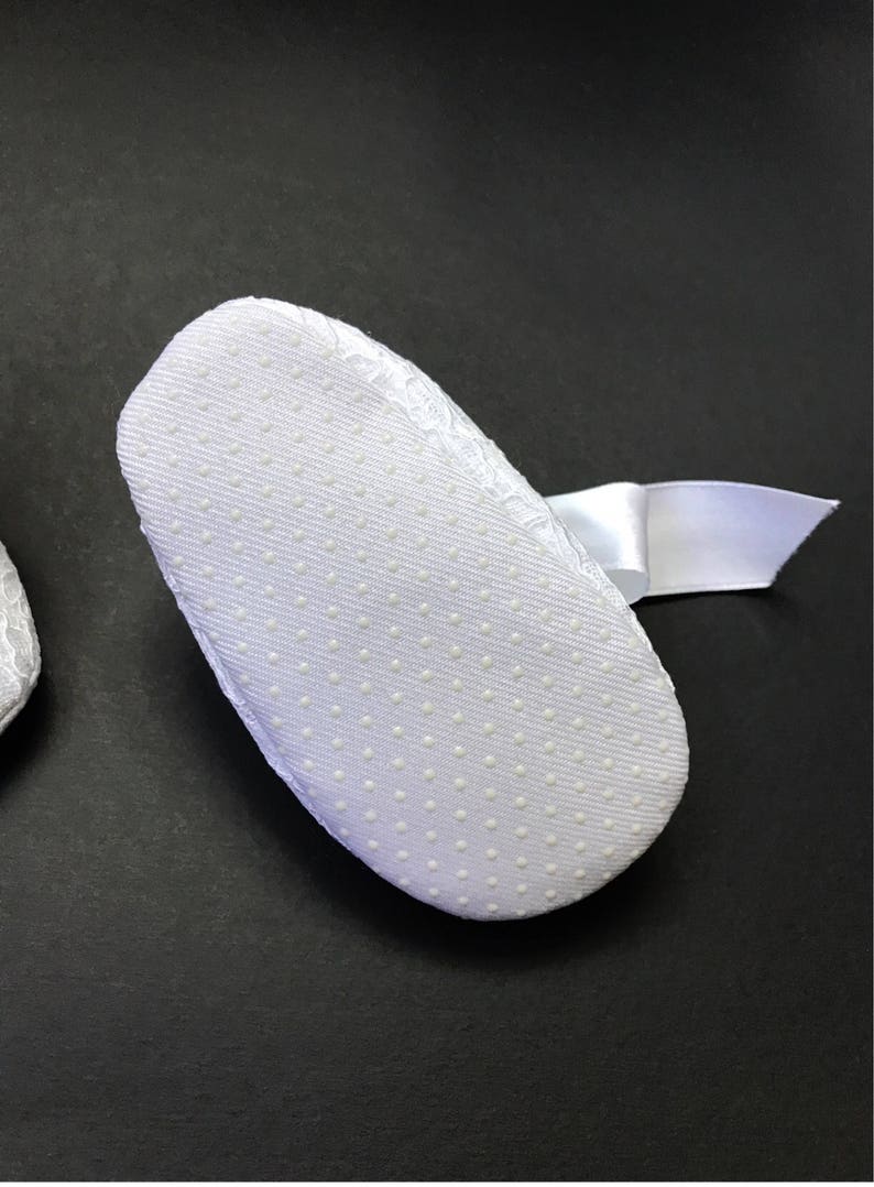 Girl Christening White Lace Crib Shoes Baby White Ballerina Etsy