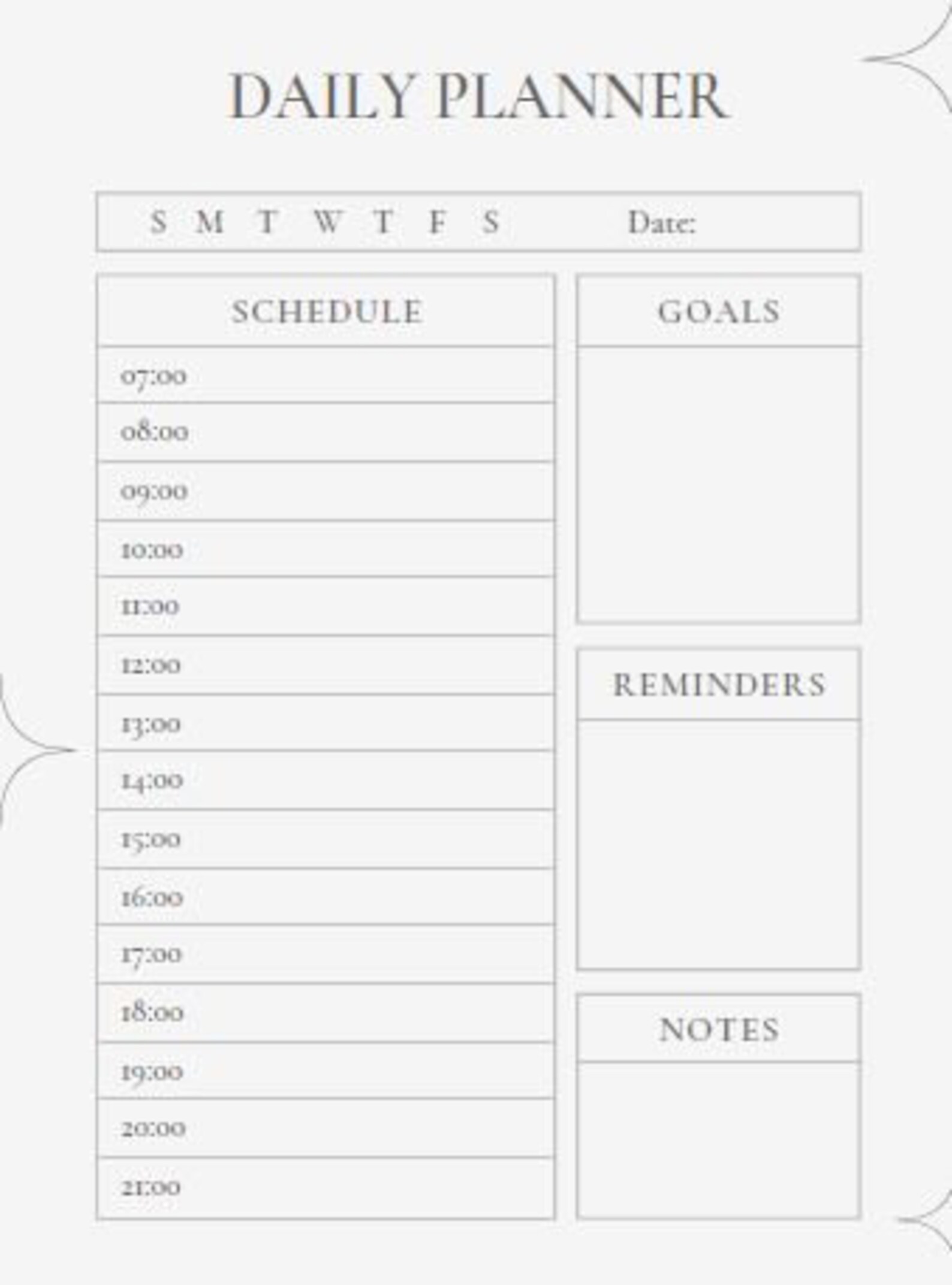 Daily, Weekly, Monthly, To-do Checklist Planner Insert Pages + Notes ...