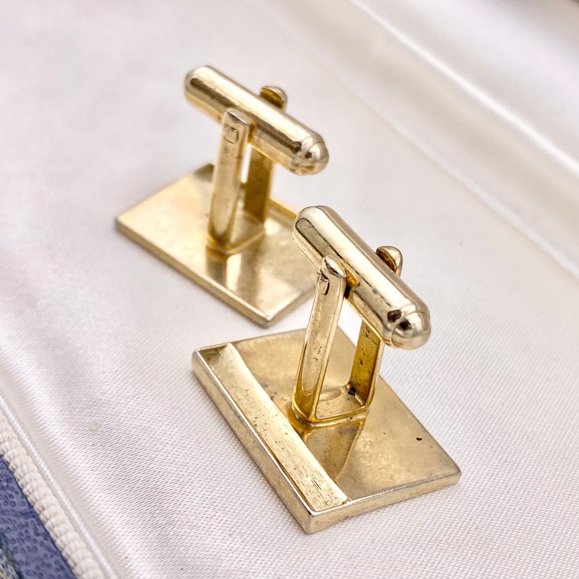 SPEIDEL Vintage Cufflinks Rectangle Cufflinks Domino Etsy