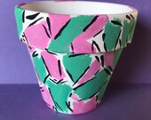 Hoppers Shirt Stranger Things Inspired Terra Cotta Pot