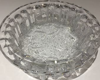 Hadeland Willy Johansson Atlantic Art Glass Dish
