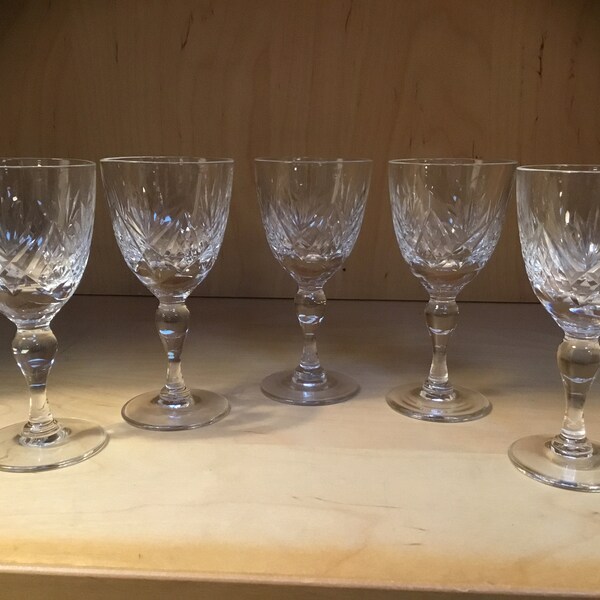 Lead Crystal Glasses Etsy UK