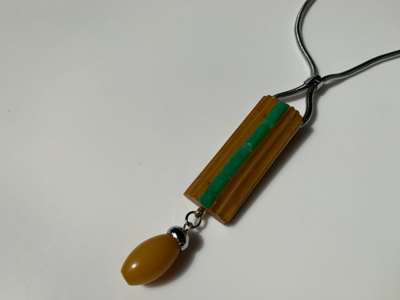 Art Deco Necklace  in the style of Jakob Bengel - image 1