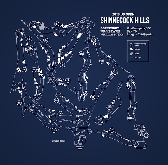 2018 U.S. OPEN ゴルフバッグ シンネコックヒルズ 限定2018 U.S. OPEN