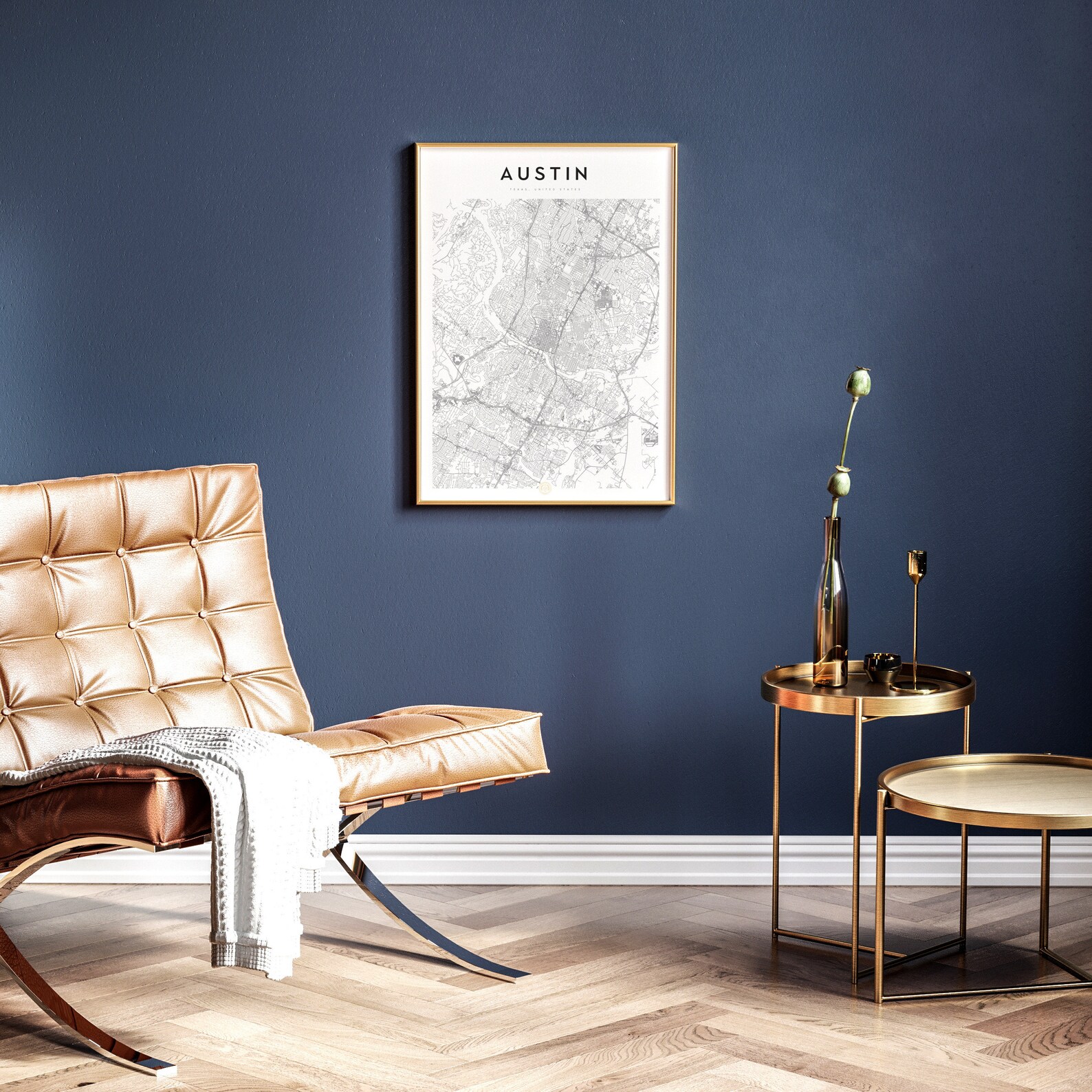 Austin Texas Austin map Austin print Austin wall art | Etsy