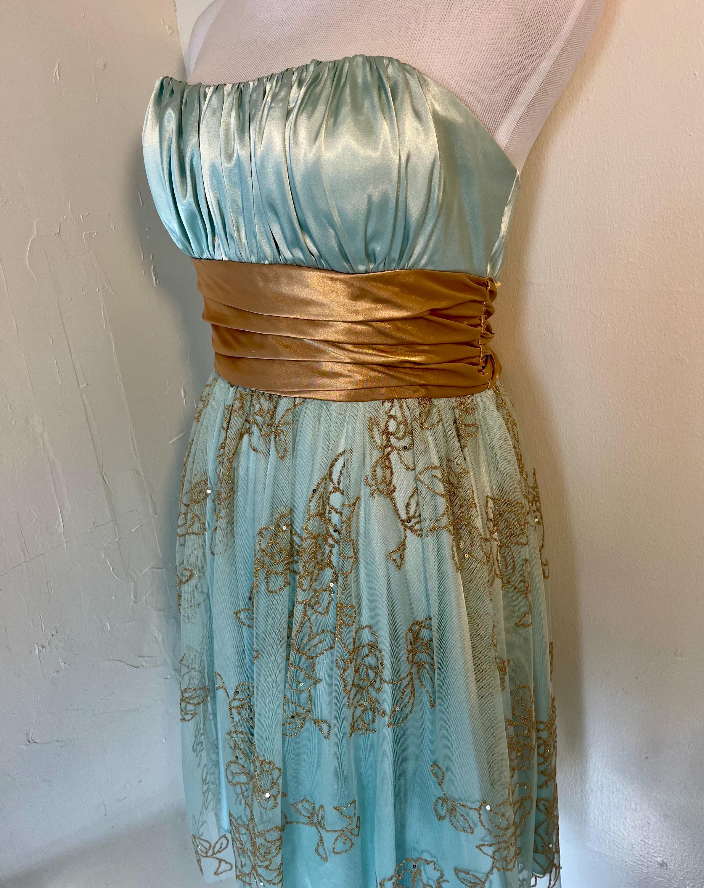 blondie nites dresses 90s Dress neck dress featuring an