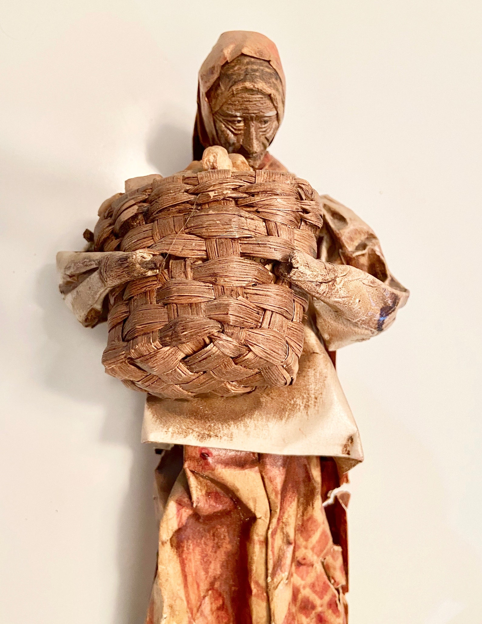 Vintage Mexican Paper Mache Folk Dolls Etsy