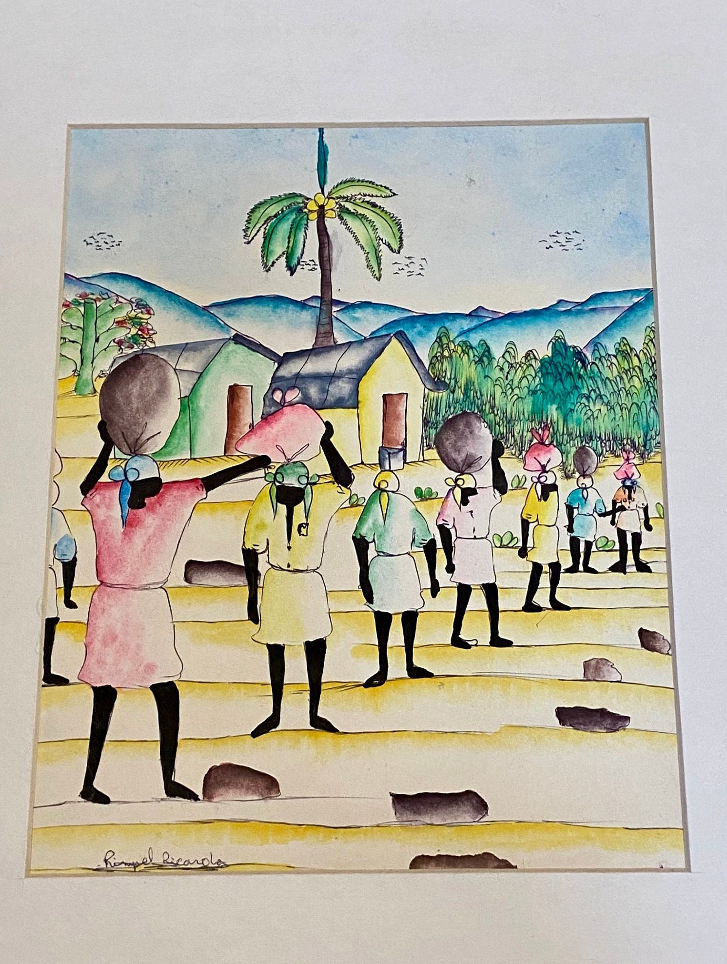Haitian signed art - Etsy 日本 Haitian signed art - Etsy 日本