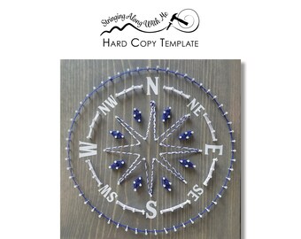 Compass Rose Template- Card Stock Template