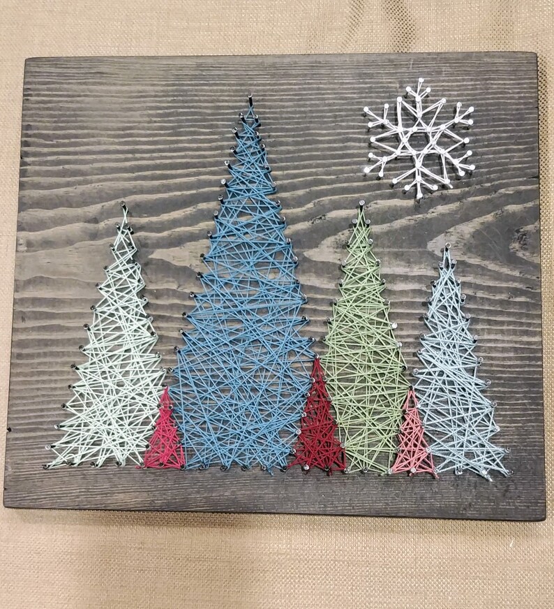 Digital Download-string Art Template Mountains Montana - Etsy