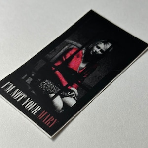 Silent Hill 2 Sticker - Maria Labyrinth - Die Cut Vinyl - Horror - 3&quot; x 2.54&quot;