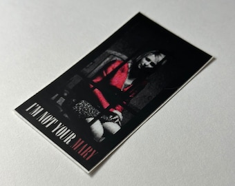 Pegatina de Silent Hill 2 - Maria Labyrinth - Vinilo troquelado - Terror - 7,6 cm x 6,4 cm
