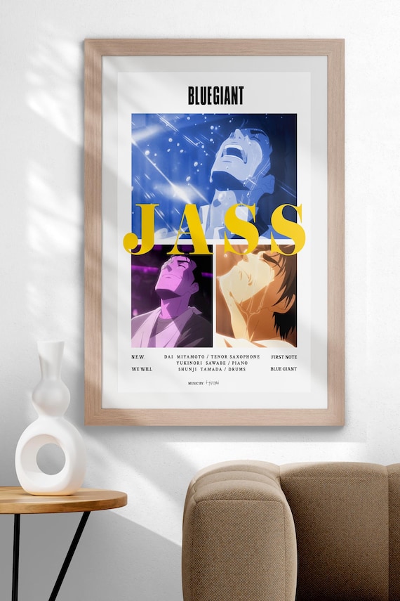 BLUE GIANT Movie Poster - 11 X 17 - Original JASS Poster - Etsy