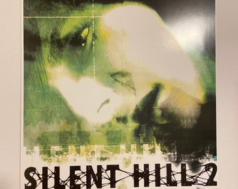 Silent Hill 2 Poster - 11 x 17 - US Cover Art + FREE Sticker
