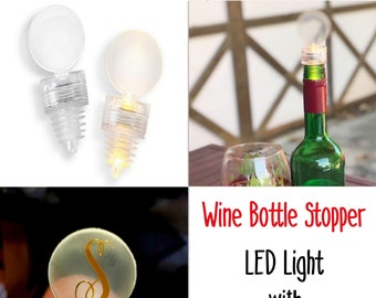 Led Wine Stopper Etsy