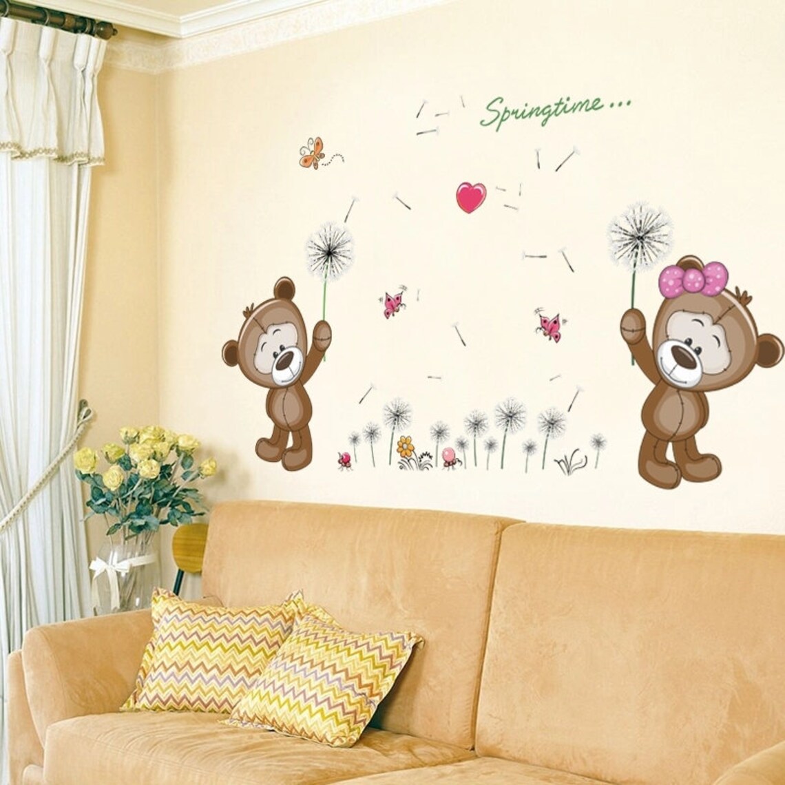 Vinyl Wall Stickers Baby Wall Mural Baby Room Decals Kid Etsy