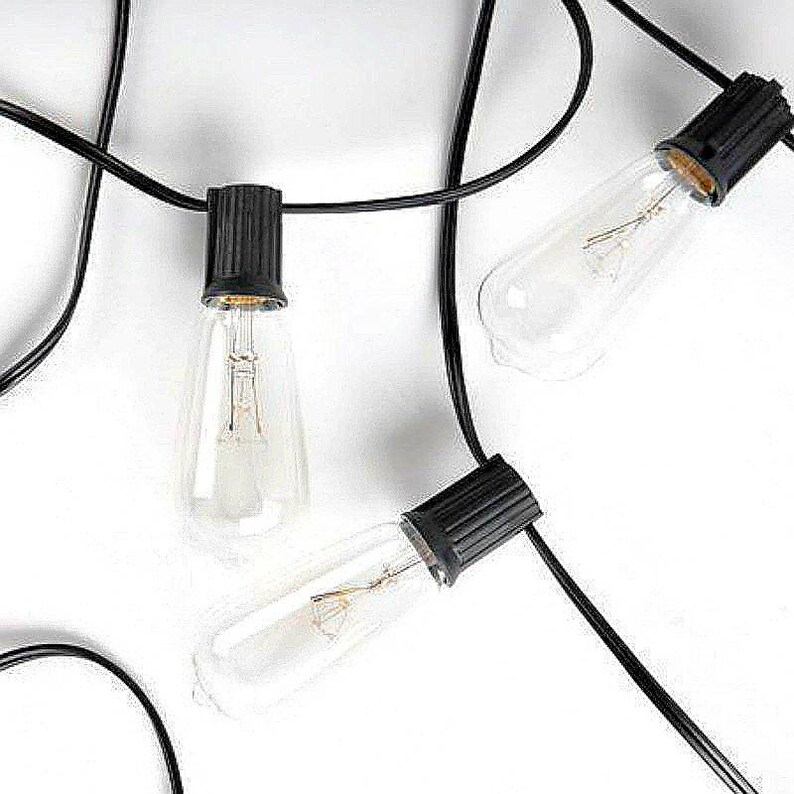 E12 Edison Bulb Replacement Bulbs for String Lights Indoor Etsy