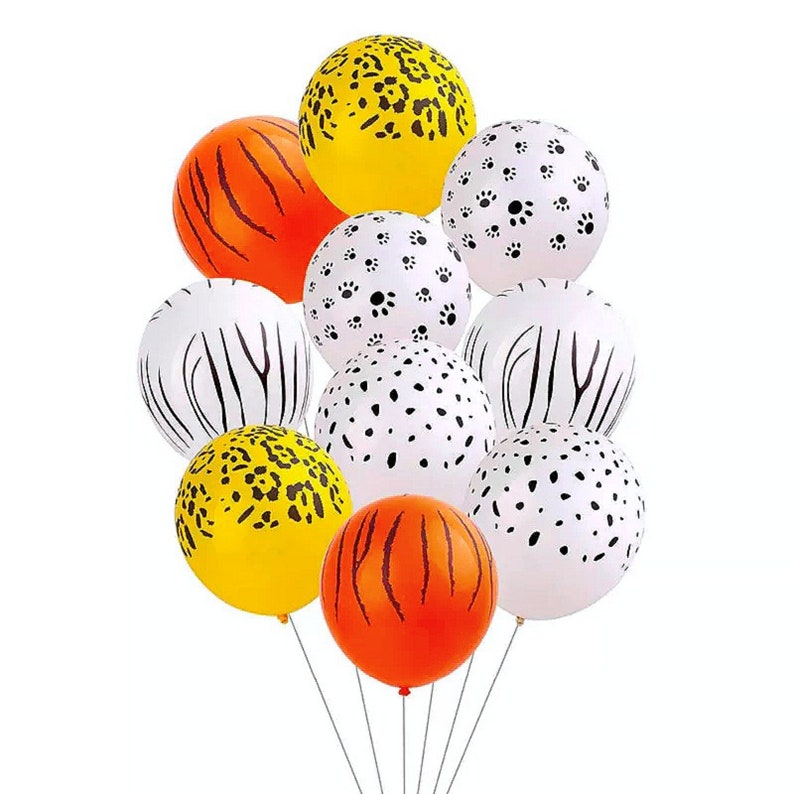 Wild One Party Balloon Bouquet Carnival Theme Party Safari Etsy