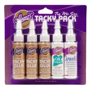 5 Pc All Purpose Craft Glue Bottles Jewelry Glue Fabric Glue Metal Glue Liquid Tacky Paper Craft Glue Sample Size Glue Craft Adhesive Bond