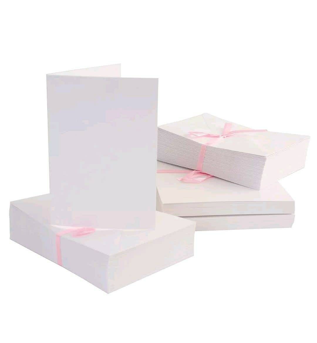 20 Cream blank note cards and envelopes, blank notes cards with envelopes,  blank stationery set of 20, 40 or 60 cards and envelopes