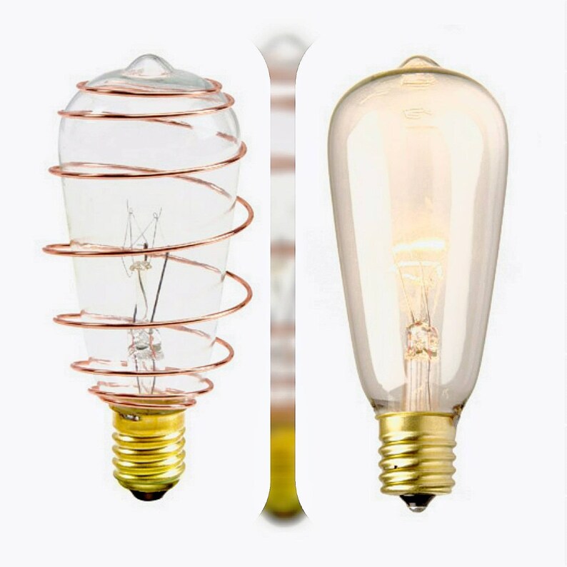 E12 Edison Bulb Replacement Bulbs For String Lights Indoor Outdoor Light Industrial Lighting Hanging