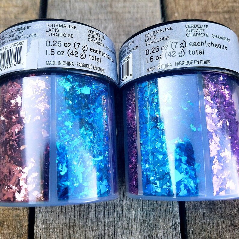 6x Chunky Glitter Jar Glitter Set Craft Glitter Loose Glitter Etsy