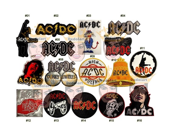 Embroidered Small Patch NEW RAZOR Band Logo