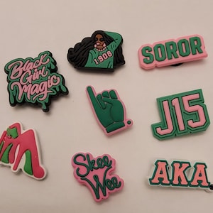 AKA Sorority Shoe Charm Bundle
