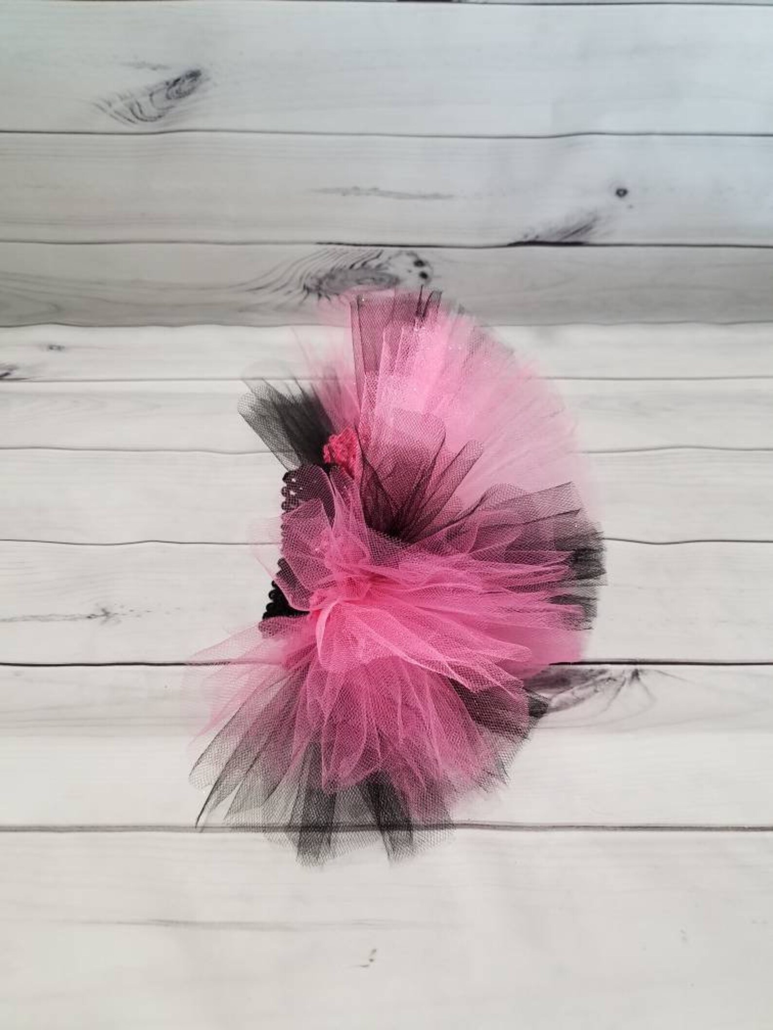 Pink and black dog tutu. Party tutu. Birthday dog tutu. | Etsy