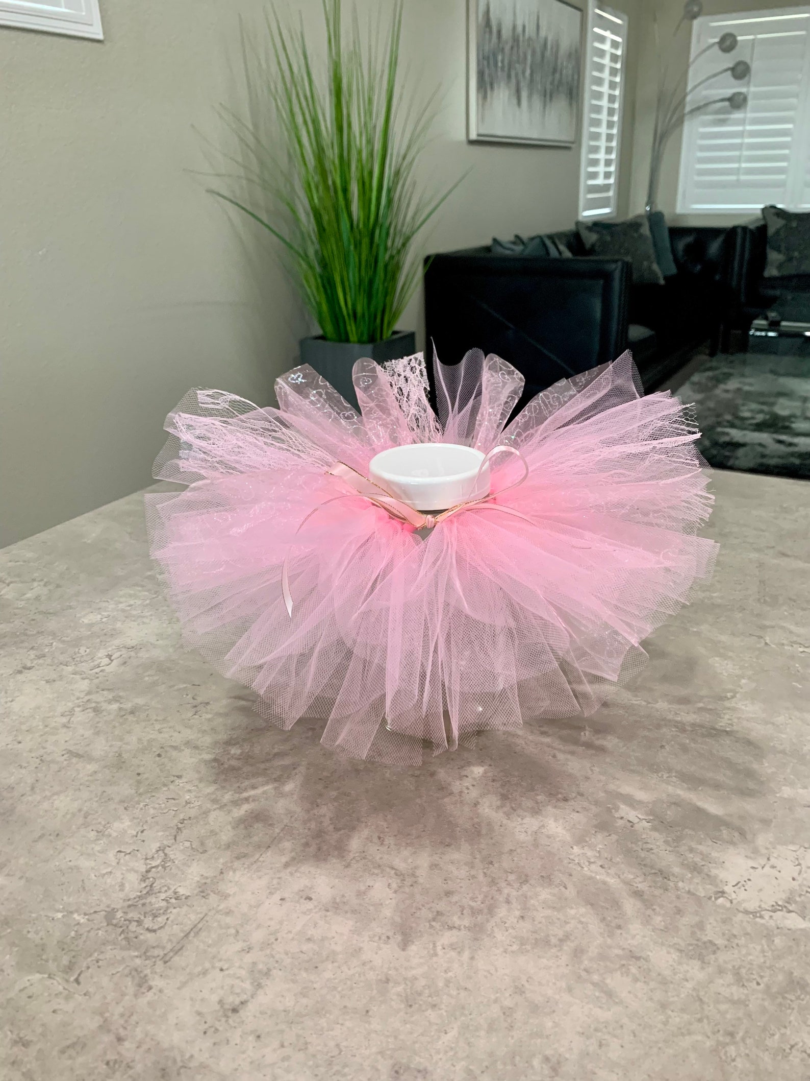Pink Lace Mason Jar Tutu. Candy Dush Tutu. Baby Shower Etsy