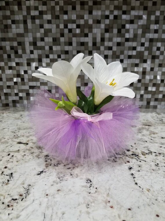 Mason Jar Candy Dush Tutu Baby Shower Decoration Etsy