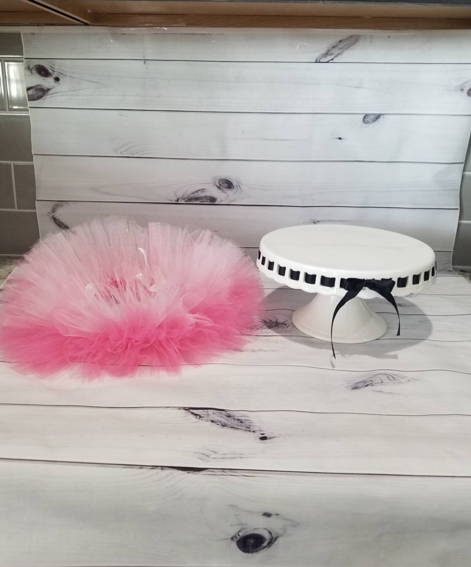 Cake Stand Tutu Skirt. Pink and White Sparkle Tutu.baby Shower Etsy