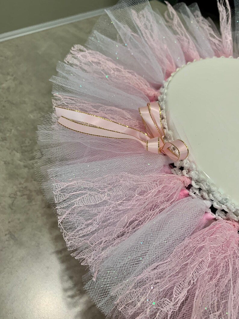 Pink Cake Stand Tutu Skirt. Baby Shower Decoration. Wedding Etsy