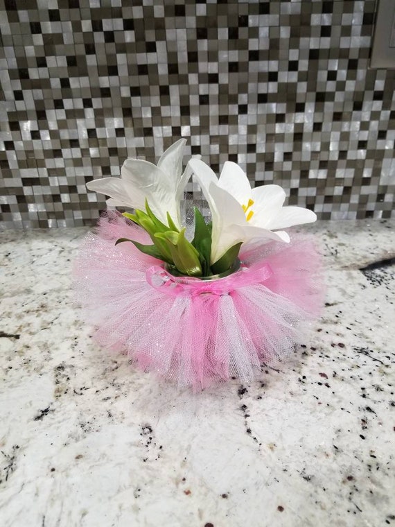 Mason Jar Candy Dush Tutu Baby Shower Decoration Etsy