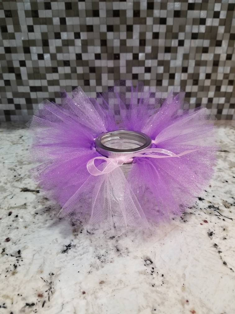 Purple mason jar tutu. Candy dush tutu. Baby shower Etsy