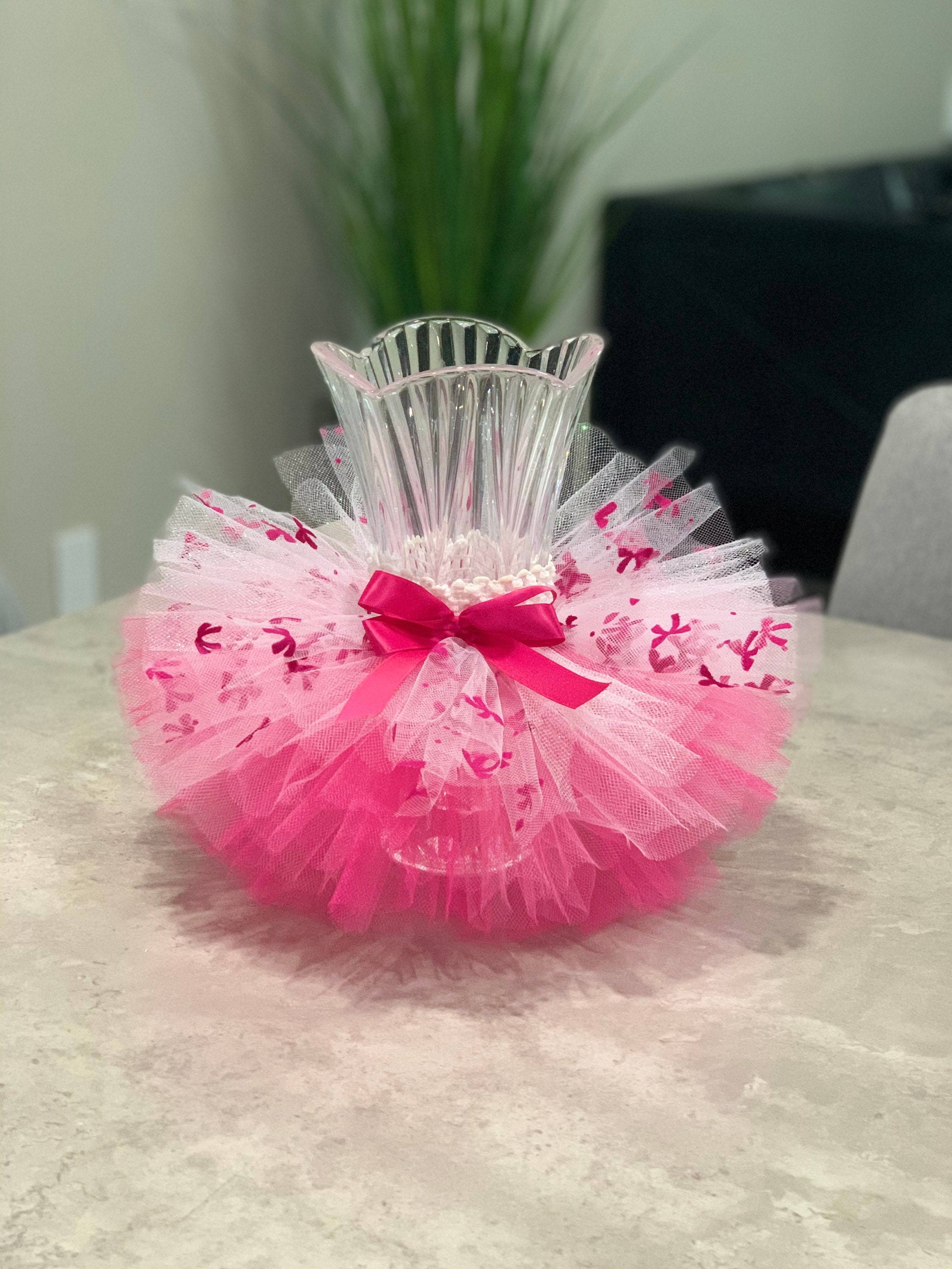 Hot Pink et éclat vase tutu jupe. Tutu de pot de bonbons. Etsy