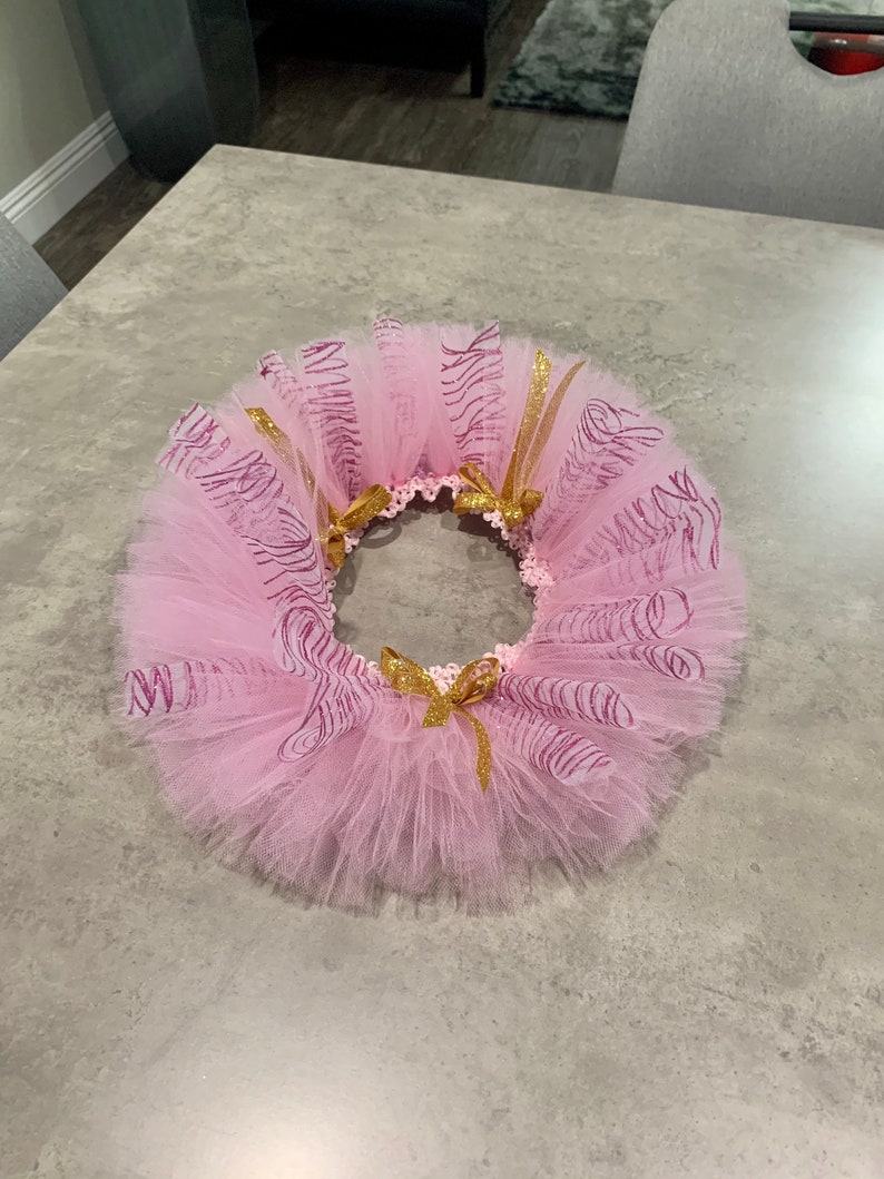 Cake Stand Tutu Skirt. Pink and Sparkly Pink Waves Tutu With Etsy