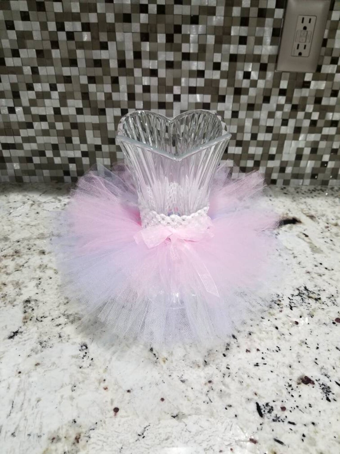 Pink Lavender and White Vase Tutu Skirt. Baby Shower Etsy