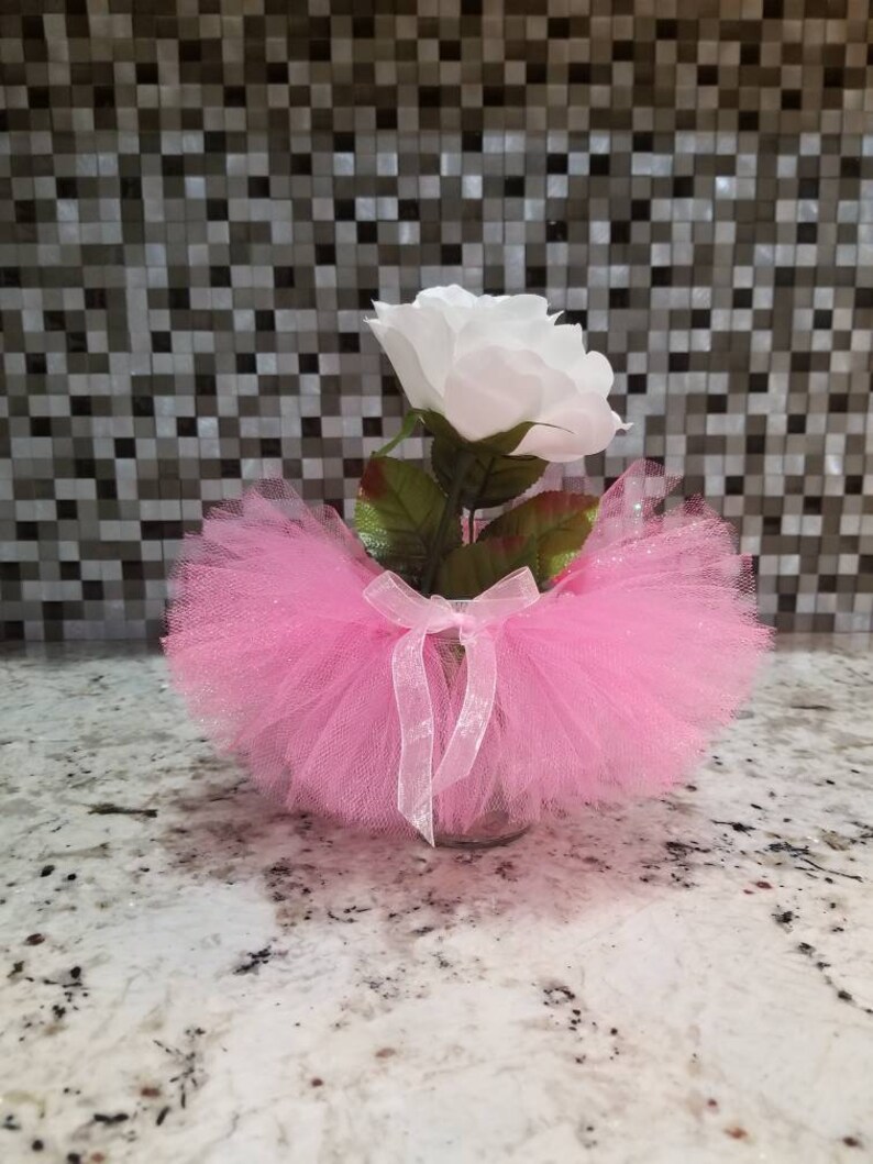 tutu mason jars baby shower